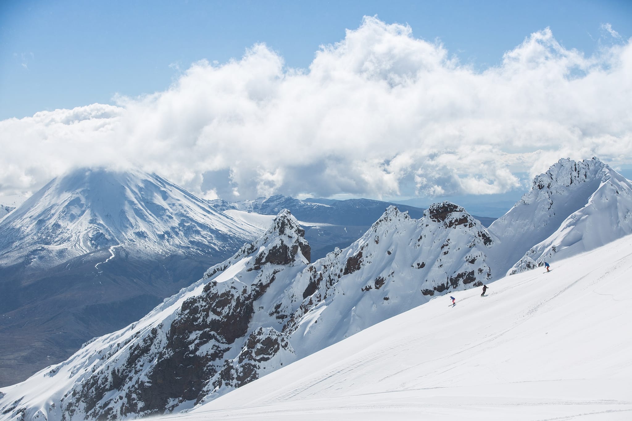 Snowy mountain
